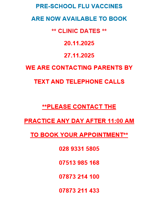 Preschool Autumn 25 Vaccs 17.11.25